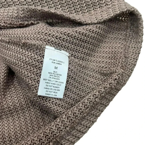 Sage the Label Brown Open Back Sweater M - Picture 6 of 6